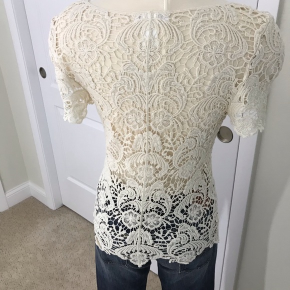 Crochet and Tie Front Festival Tops Small and XS - Picture 8 of 8